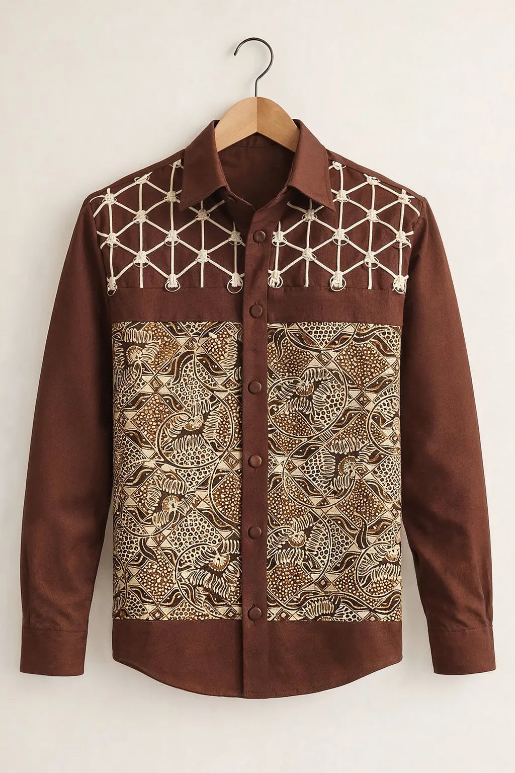 Men's Royal Artisan Panel Shirt