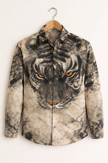 Tiger Gaze Premium Artistic Shirt