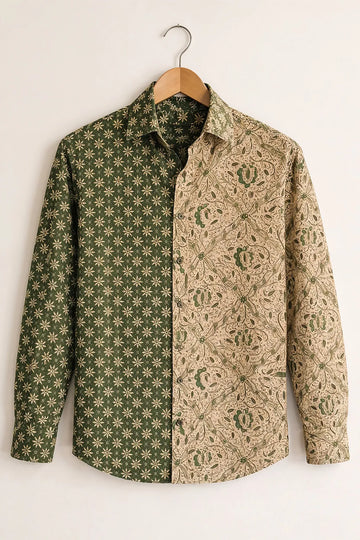 Men's Classic Ethnic Motif Premium Shirt