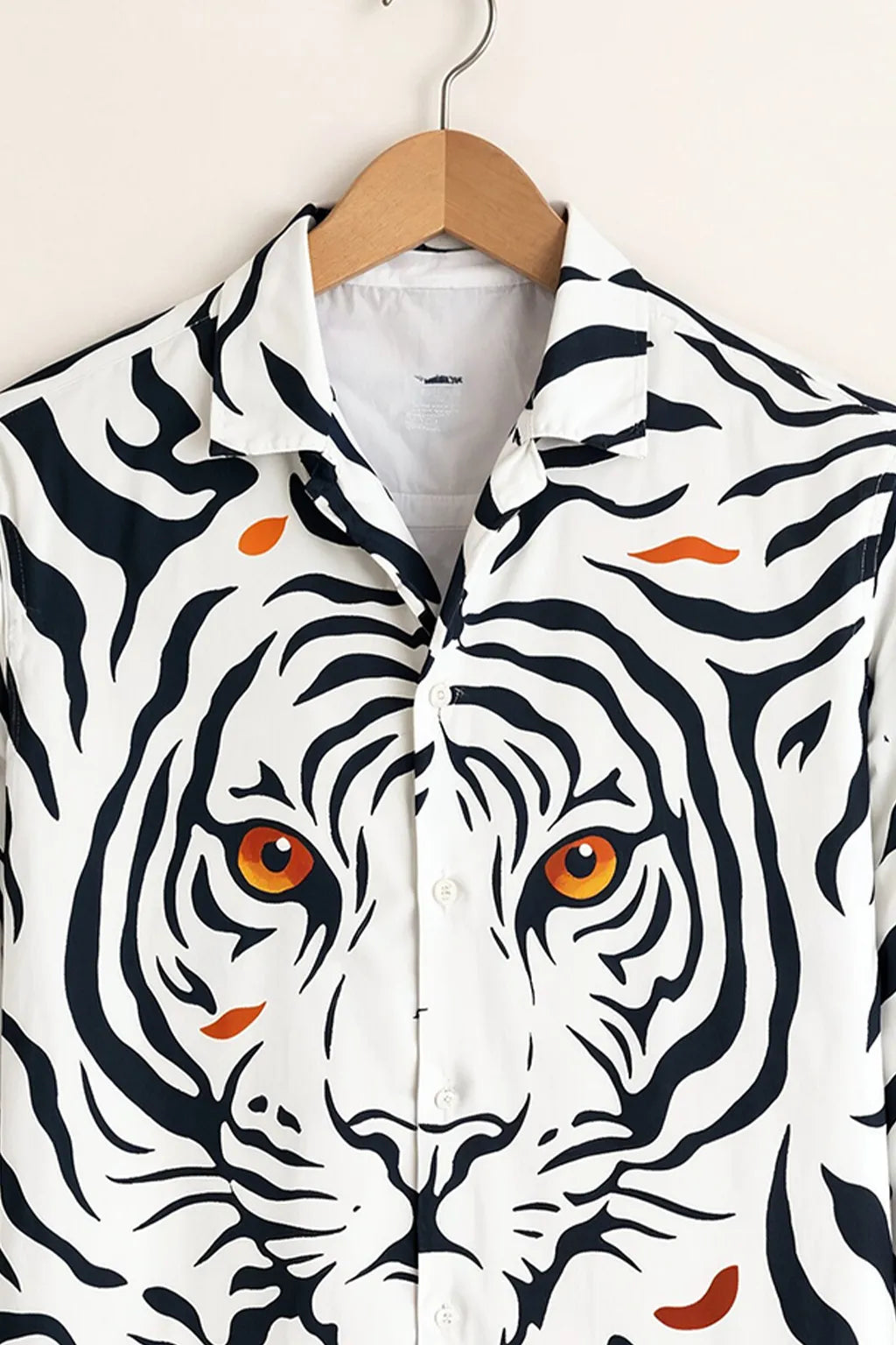 White Tiger Graphic Designer Shirt