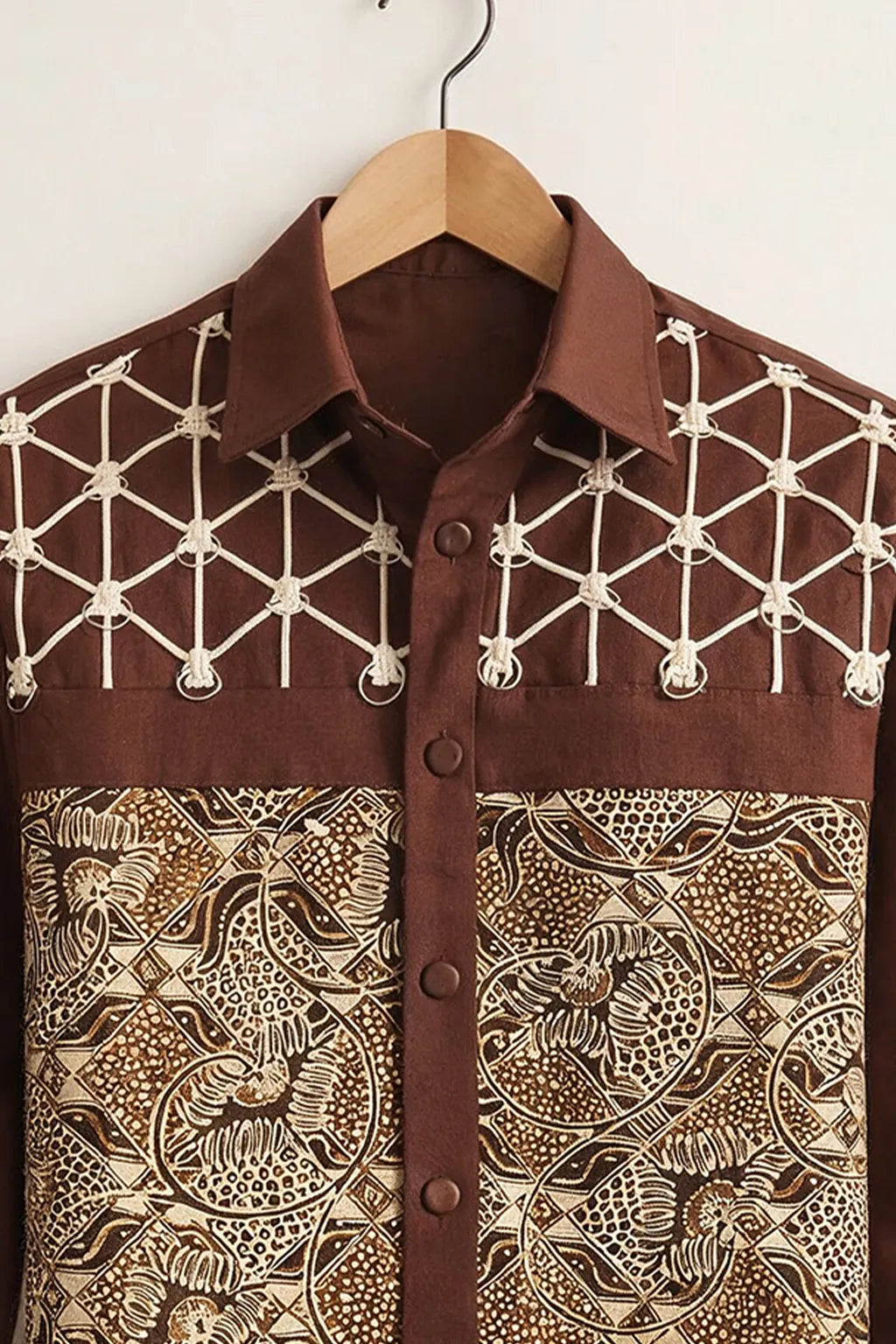 Men's Royal Artisan Panel Shirt