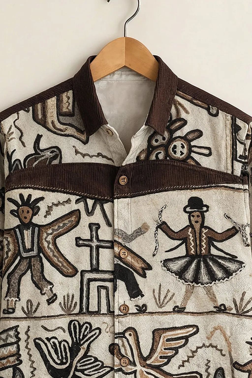 Men's Boho Tribal Graphic Shirt