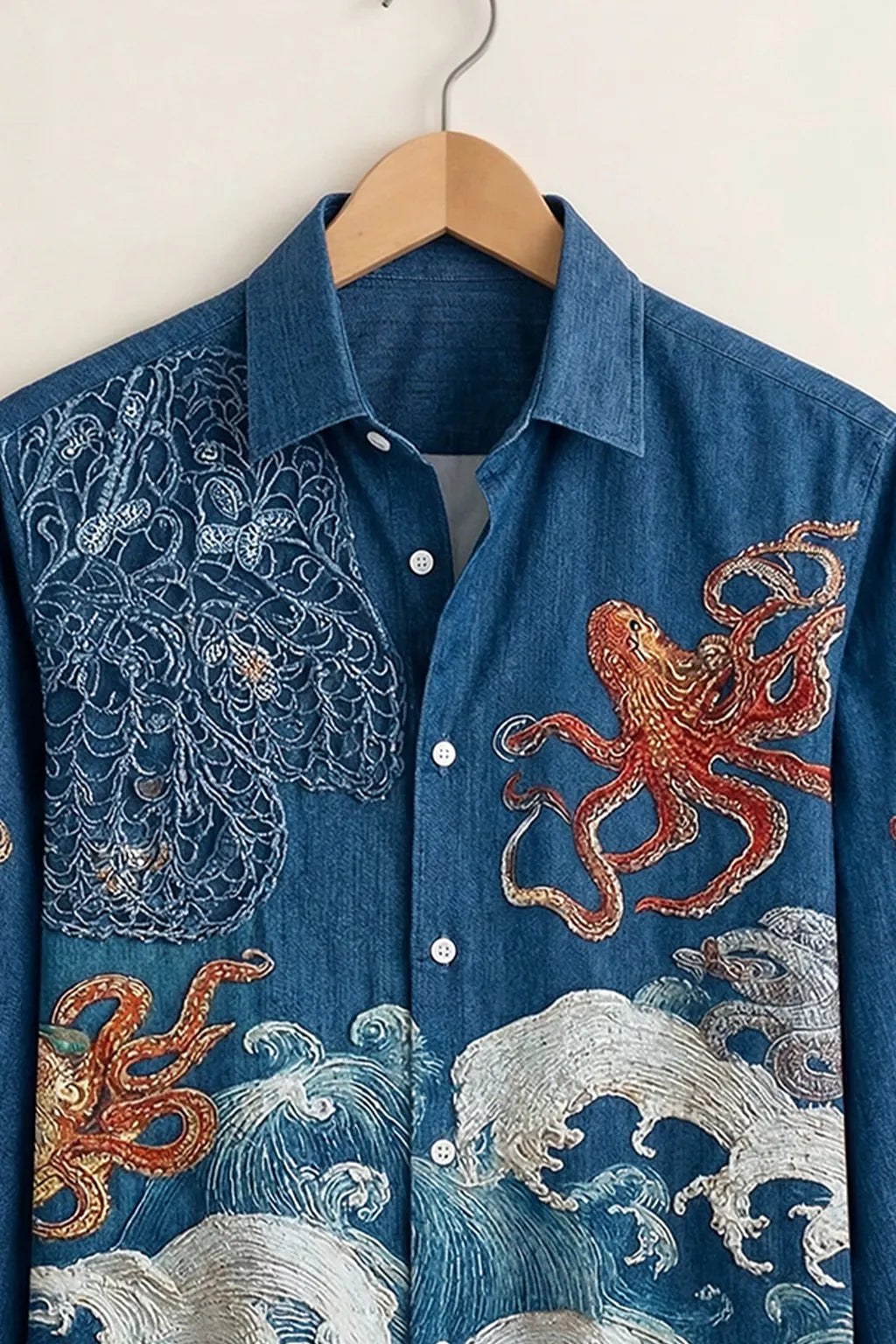 Men's Deep Sea Royalty Print Shirt