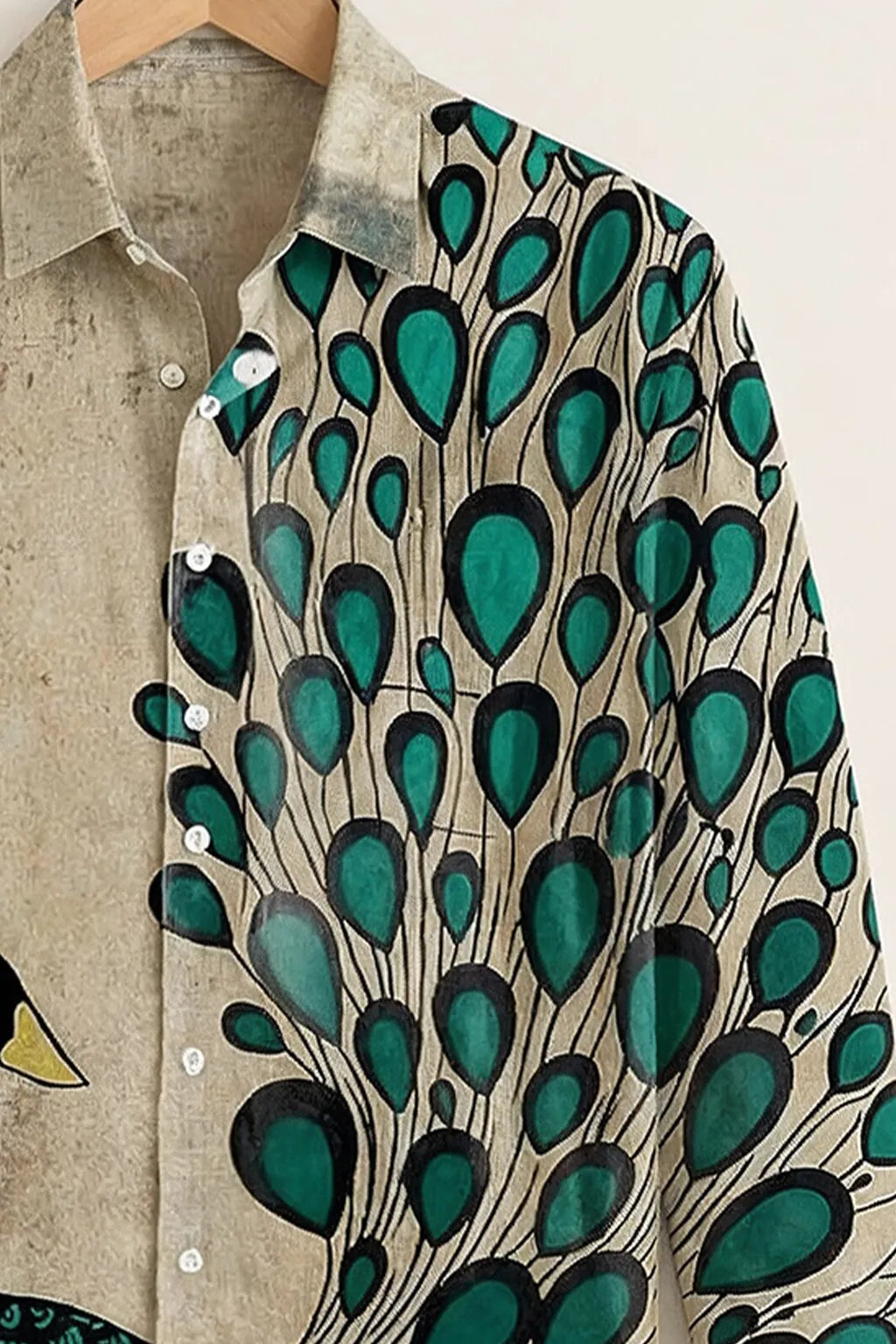 Royal Peacock Art Designer Shirt