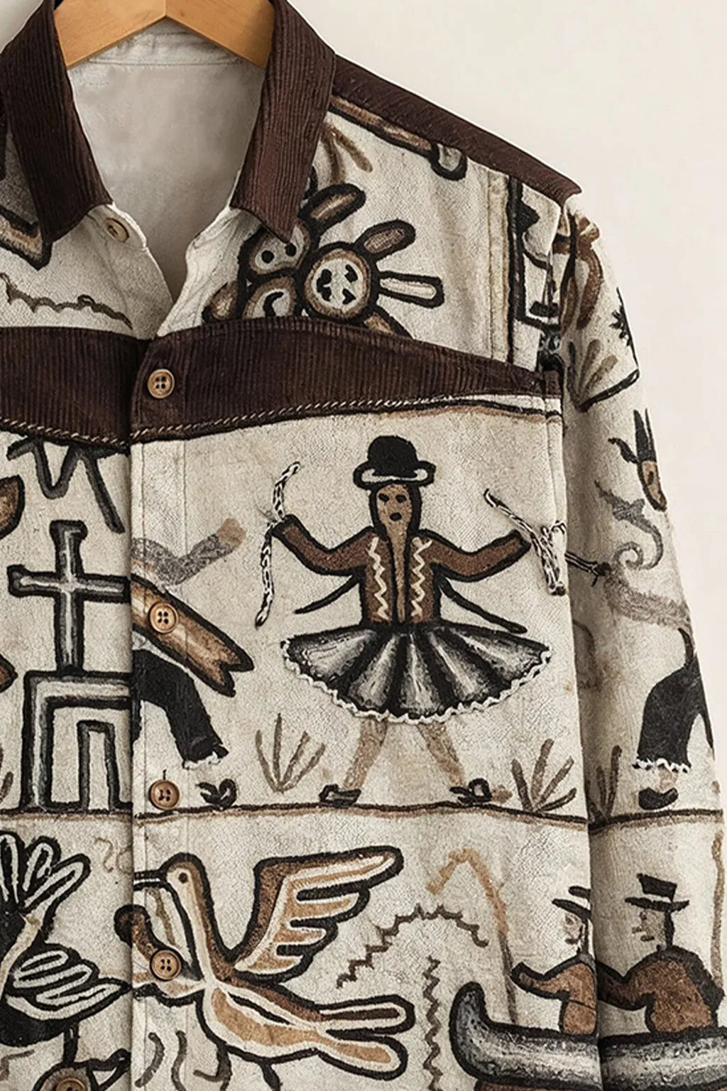 Men's Boho Tribal Graphic Shirt