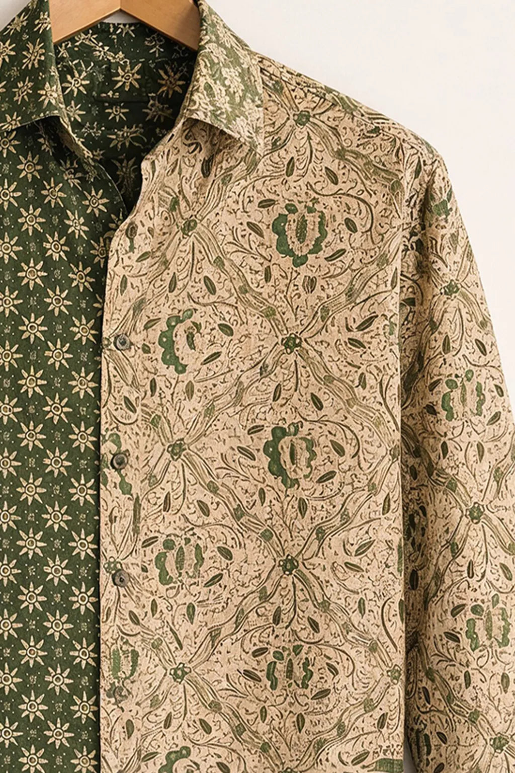 Men's Classic Ethnic Motif Premium Shirt