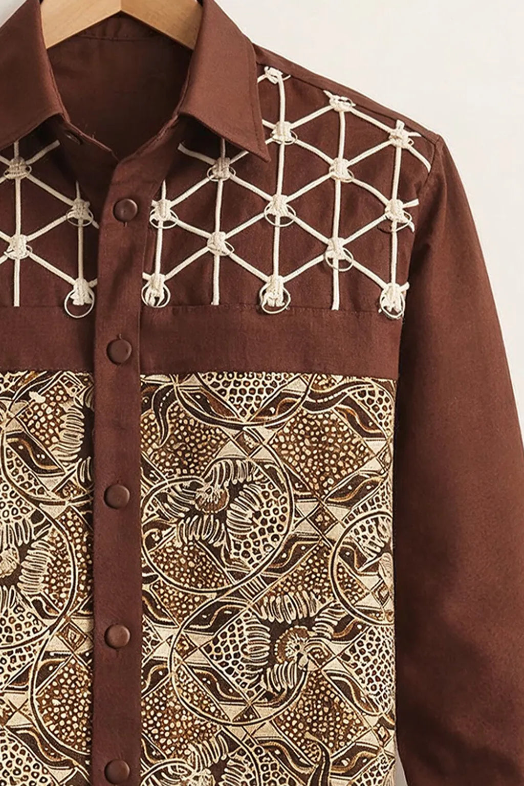 Men's Royal Artisan Panel Shirt